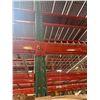 Image 46 : (2) Rows of UFI Industrial Pallet Racking 132FTx44"x16-20FT  (24Uprights, 88-12FT Beams, and 132 Gri