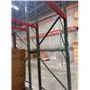 Image 52 : (2) Rows of UFI Industrial Pallet Racking 132FTx44"x16-20FT  (24Uprights, 88-12FT Beams, and 132 Gri
