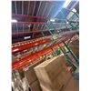 Image 62 : (2) Rows of UFI Industrial Pallet Racking 132FTx44"x16-20FT  (24Uprights, 88-12FT Beams, and 132 Gri