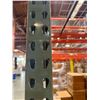 Image 9 : (2) Rows of UFI Industrial Pallet Racking 132FTx44"x16-20FT  (24Uprights, 88-12FT Beams, and 132 Gri