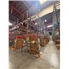 Image 1 : (2) Rows of UFI Industrial Pallet Racking 132FTx44"x16-20FT  (24Uprights, 88-12FT Beams, and 132 Gri