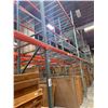 Image 23 : (2) Rows of UFI Industrial Pallet Racking 132FTx44"x16-20FT  (24Uprights, 88-12FT Beams, and 132 Gri
