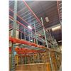 Image 24 : (2) Rows of UFI Industrial Pallet Racking 132FTx44"x16-20FT  (24Uprights, 88-12FT Beams, and 132 Gri
