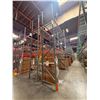 Image 2 : (2) Rows of UFI Industrial Pallet Racking 132FTx44"x16-20FT  (24Uprights, 88-12FT Beams, and 132 Gri