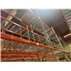Image 32 : (2) Rows of UFI Industrial Pallet Racking 132FTx44"x16-20FT  (24Uprights, 88-12FT Beams, and 132 Gri