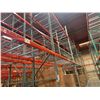 Image 33 : (2) Rows of UFI Industrial Pallet Racking 132FTx44"x16-20FT  (24Uprights, 88-12FT Beams, and 132 Gri