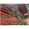 Image 36 : (2) Rows of UFI Industrial Pallet Racking 132FTx44"x16-20FT  (24Uprights, 88-12FT Beams, and 132 Gri