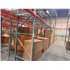 Image 41 : (2) Rows of UFI Industrial Pallet Racking 132FTx44"x16-20FT  (24Uprights, 88-12FT Beams, and 132 Gri