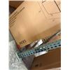 Image 49 : (2) Rows of UFI Industrial Pallet Racking 132FTx44"x16-20FT  (24Uprights, 88-12FT Beams, and 132 Gri