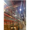 Image 52 : (2) Rows of UFI Industrial Pallet Racking 132FTx44"x16-20FT  (24Uprights, 88-12FT Beams, and 132 Gri