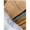 Image 59 : (2) Rows of UFI Industrial Pallet Racking 132FTx44"x16-20FT  (24Uprights, 88-12FT Beams, and 132 Gri