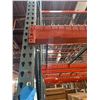 Image 7 : (2) Rows of UFI Industrial Pallet Racking 132FTx44"x16-20FT  (24Uprights, 88-12FT Beams, and 132 Gri