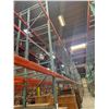 Image 9 : (2) Rows of UFI Industrial Pallet Racking 132FTx44"x16-20FT  (24Uprights, 88-12FT Beams, and 132 Gri