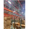 Image 32 : (2) Rows of UFI Industrial Pallet Racking 132FTx44"x16-20FT  (25-Uprights, 88-12FT Beams, and 132 Gr