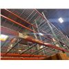 Image 39 : (2) Rows of UFI Industrial Pallet Racking 132FTx44"x16-20FT  (25-Uprights, 88-12FT Beams, and 132 Gr