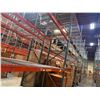 Image 19 : (2) Rows of UFI Industrial Pallet Racking 132FTx44"x20FT  (24Uprights, 88-12FT Beams, and 132 Grid D