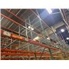 Image 17 : (2) Rows of UFI Industrial Pallet Racking 132FTx44"x20FT  (24Uprights, 88-12FT Beams, and 132 Grid D