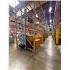 Image 2 : (2) Rows of UFI Industrial Pallet Racking 132FTx44"x20FT  (24Uprights, 88-12FT Beams, and 132 Grid D
