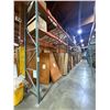 Image 1 : (1) Row of UFI Industrial Pallet Racking 96FTx44"x16-20FT  (9-Uprights, 30-12FT Beams, and 45 Grid D