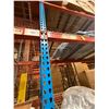Image 16 : (1) Row of Blue Industrial Pallet Racking 110FTx42"x14 FT  (10-Uprights, 60-12FT Beams)