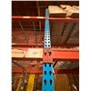 Image 18 : (1) Row of Blue Industrial Pallet Racking 110FTx42"x14 FT  (10-Uprights, 60-12FT Beams)