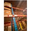 Image 25 : (1) Row of Blue Industrial Pallet Racking 110FTx42"x14 FT  (10-Uprights, 60-12FT Beams)