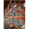 Image 27 : (1) Row of Blue Industrial Pallet Racking 110FTx42"x14 FT  (10-Uprights, 60-12FT Beams)