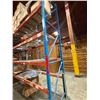 Image 2 : (1) Row of Blue Industrial Pallet Racking 110FTx42"x14 FT  (10-Uprights, 60-12FT Beams)