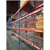 Image 32 : (1) Row of Blue Industrial Pallet Racking 110FTx42"x14 FT  (10-Uprights, 60-12FT Beams)