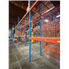 Image 37 : (1) Row of Blue Industrial Pallet Racking 110FTx42"x14 FT  (10-Uprights, 60-12FT Beams)
