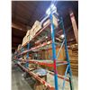 Image 3 : (1) Row of Blue Industrial Pallet Racking 110FTx42"x14 FT  (10-Uprights, 60-12FT Beams)