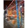 Image 40 : (1) Row of Blue Industrial Pallet Racking 110FTx42"x14 FT  (10-Uprights, 60-12FT Beams)