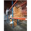 Image 41 : (1) Row of Blue Industrial Pallet Racking 110FTx42"x14 FT  (10-Uprights, 60-12FT Beams)