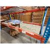 Image 5 : (1) Row of Blue Industrial Pallet Racking 110FTx42"x14 FT  (10-Uprights, 60-12FT Beams)