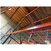 Image 14 : (1) Row of UFI Industrial Pallet Racking 32FTx44"x12-16FT  (4-Uprights, 10-12FT Beams, and 15 Grid D