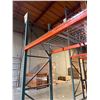 Image 16 : (1) Row of UFI Industrial Pallet Racking 32FTx44"x12-16FT  (4-Uprights, 10-12FT Beams, and 15 Grid D