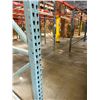 Image 20 : (1) Row of UFI Industrial Pallet Racking 32FTx44"x12-16FT  (4-Uprights, 10-12FT Beams, and 15 Grid D