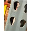Image 22 : (1) Row of UFI Industrial Pallet Racking 32FTx44"x12-16FT  (4-Uprights, 10-12FT Beams, and 15 Grid D
