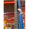 Image 6 : (1) Row of UFI Industrial Pallet Racking 32FTx44"x12-16FT  (4-Uprights, 10-12FT Beams, and 15 Grid D