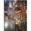 Image 39 : (2) Rows of UFI Industrial Pallet Racking 132FTx44"x20FT  (24Uprights, 88-12FT Beams, and 132 Grid D