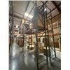 Image 2 : (2) Rows of UFI Industrial Pallet Racking 144FTx44"x20FT  (26-Uprights, 96-12 Beams, and 144 Grid De