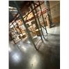 Image 3 : (2) Rows of UFI Industrial Pallet Racking 144FTx44"x20FT  (26-Uprights, 96-12 Beams, and 144 Grid De