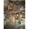 Image 1 : (2) Rows of UFI Industrial Pallet Racking 72FTx44"x16FT  (14-Uprights, 48-12 Beams, and 84 Grid Deck