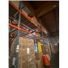 Image 13 : (1) Row of UFI Industrial Pallet Racking 48FTx44"x20FT  (5-Uprights, 16-12 Beams, and 24 Grid Deckin