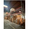 Image 1 : (1) Row of UFI Industrial Pallet Racking 36FTx44"x16FT  (4-Uprights, 6-12 Beams, and 18 Grid Decking