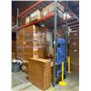 Image 3 : (1) Section of UFI Industrial Pallet Racking 12FTx44"x16FT  (2-Uprights, 4-12FT Beams, 6 Grid Deckin