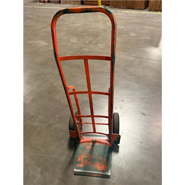 Orange Two Wheel Hand Truck