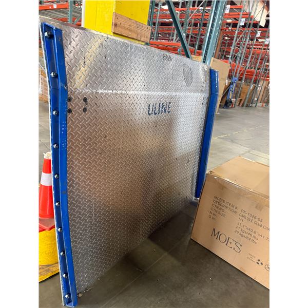 Uline Aluminum Dock Plate Model AC7260-ULI 72"x60"