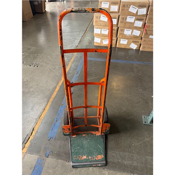 Orange Two Wheel Hand Truck