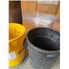 Image 5 : Pair of Uline 55 Gallon Trash Cans